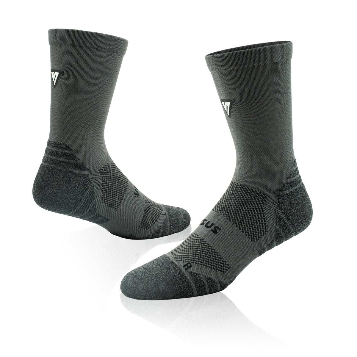 Classic Charcoal Active Crew Tab Socks