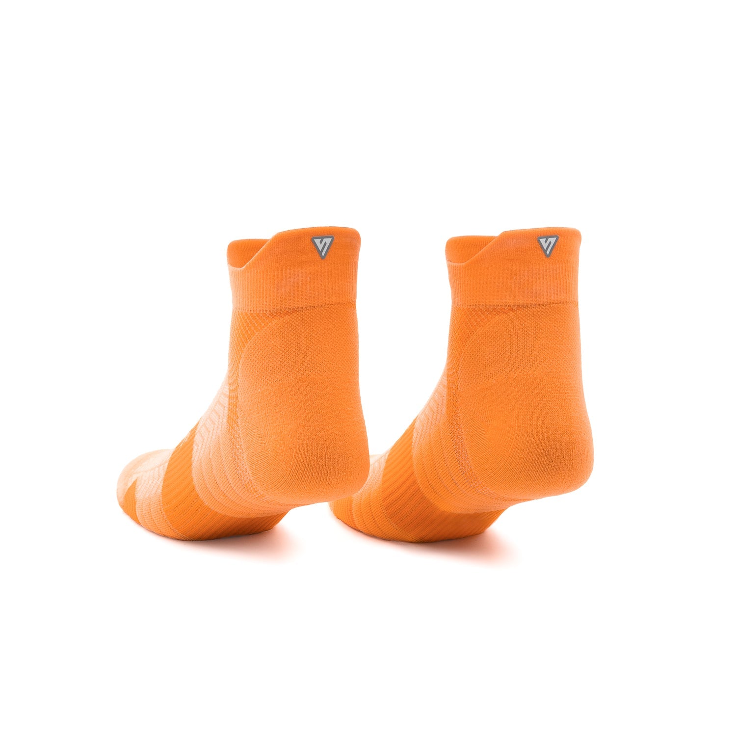 Tangerine Glow Running Ankle Socks
