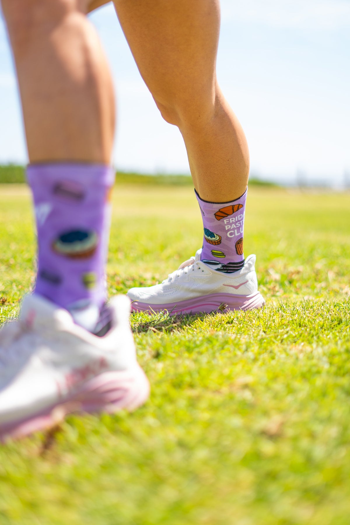 Friday Pastry Club Active Crew Socks