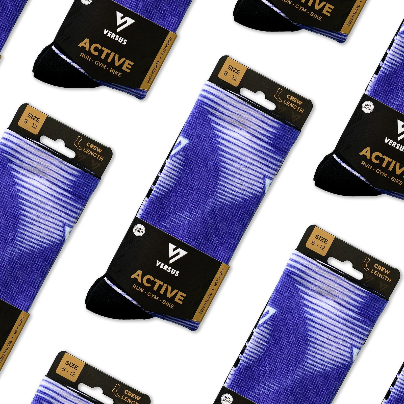 Vapour Active Crew Socks