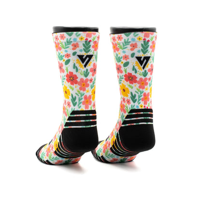 Garden Glow Active Crew Socks