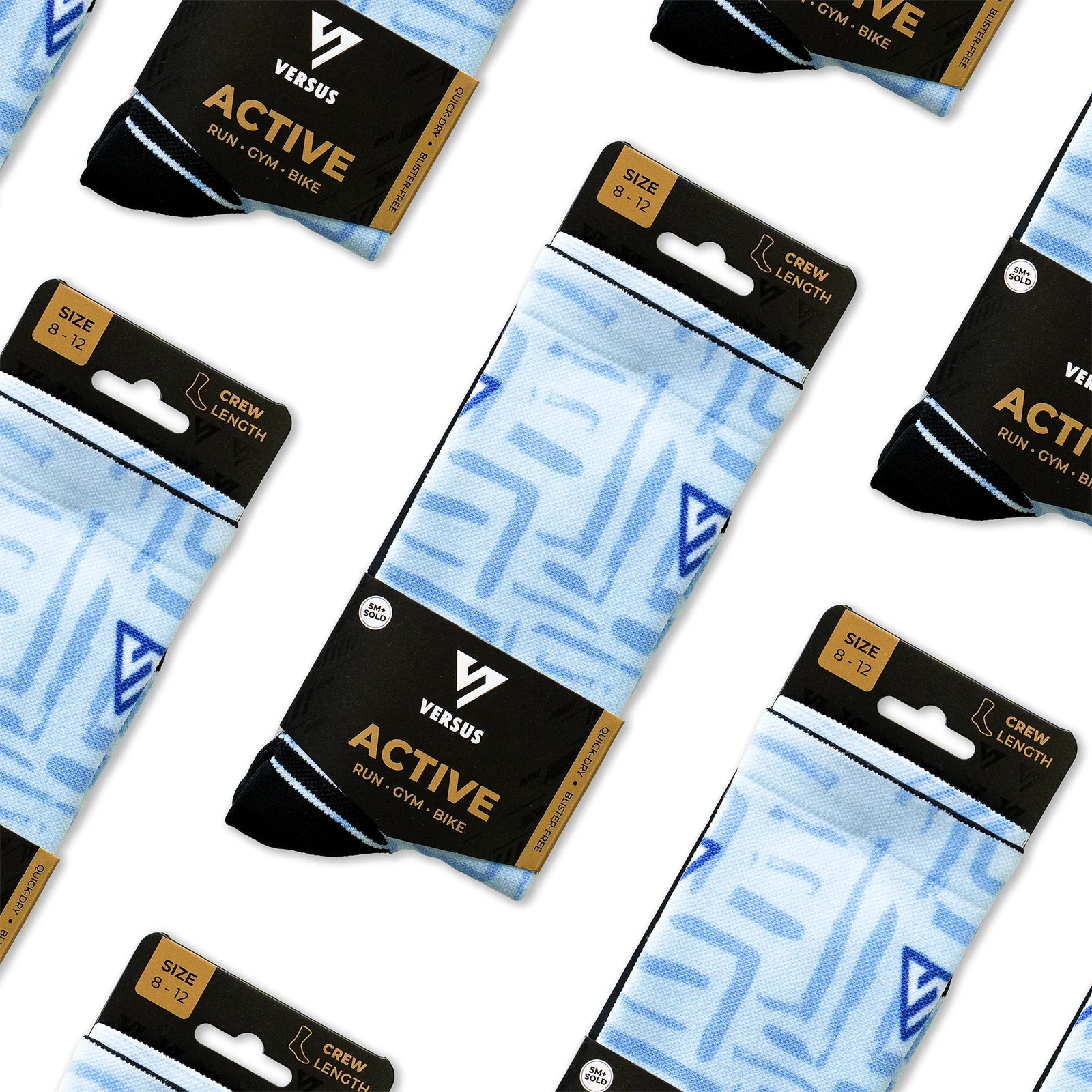 Wisp Active Crew Socks