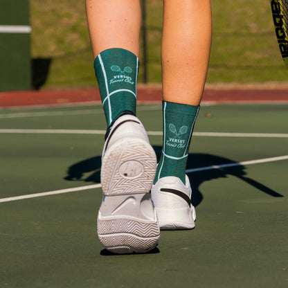 Retro Tennis Active Crew Socks