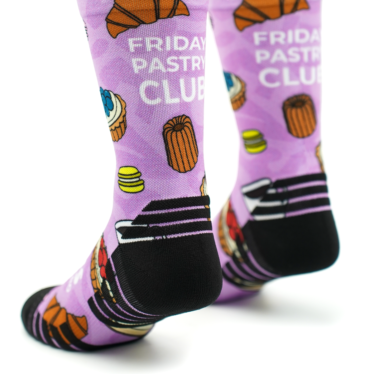 Friday Pastry Club Active Crew Socks