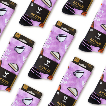 Friday Pastry Club Active Crew Socks