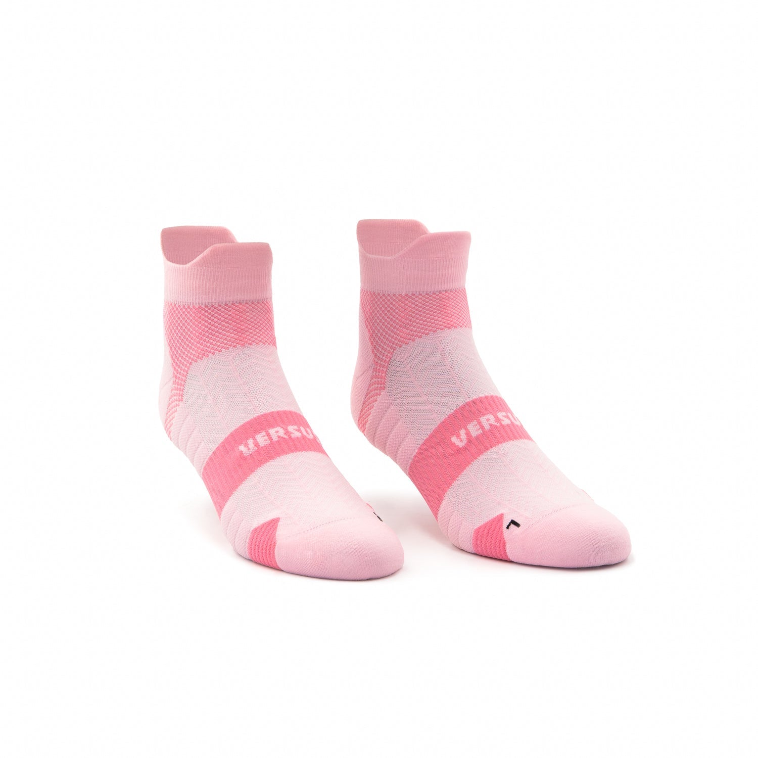 Candy Pink Running Ankle Socks