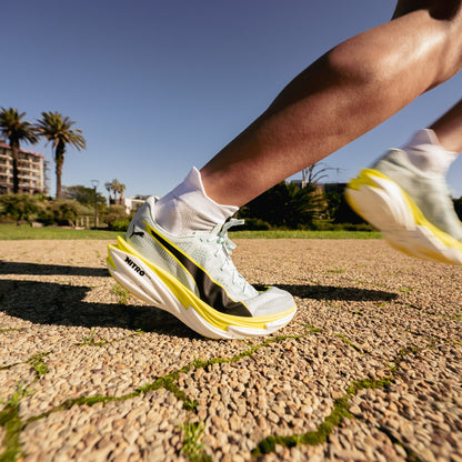 Cloud White Running Ankle Socks