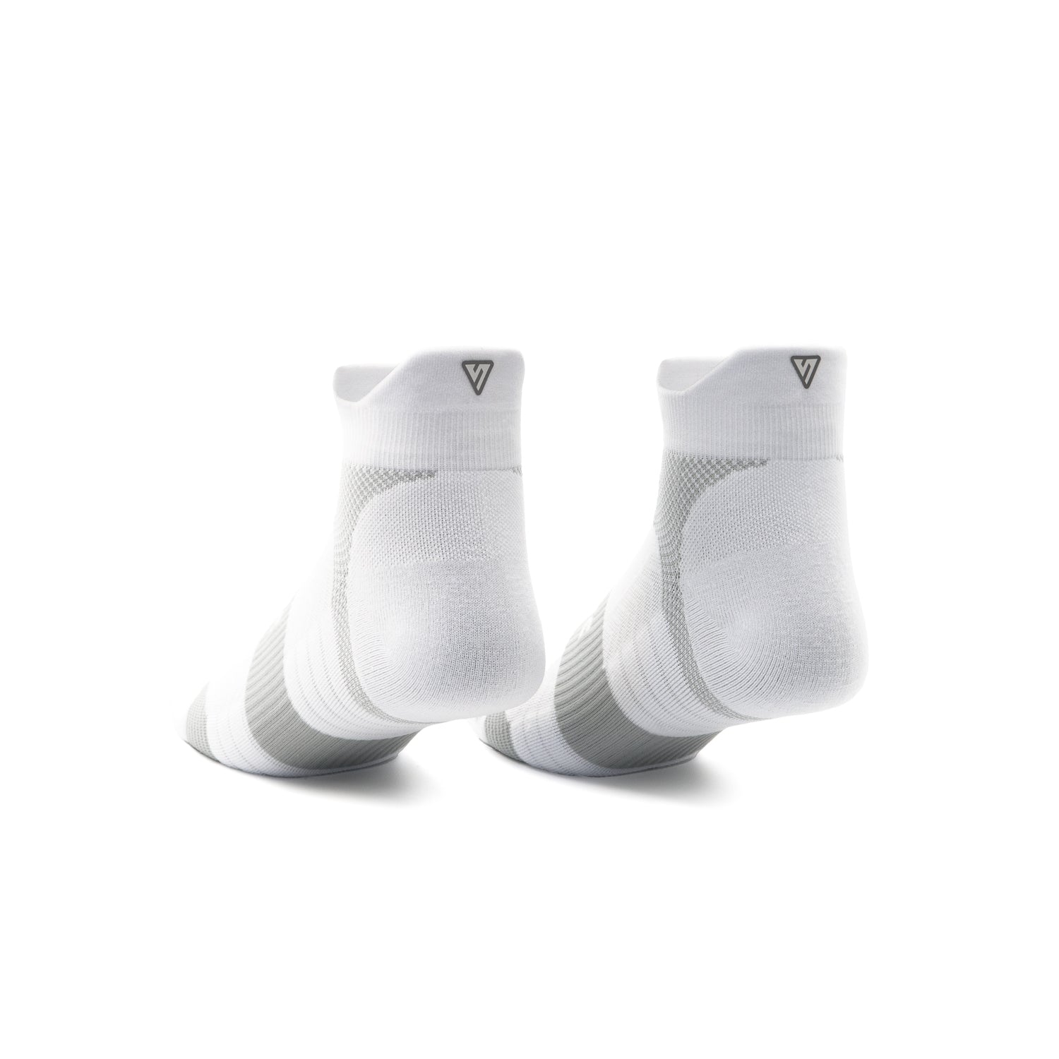 Cloud White Running Ankle Socks
