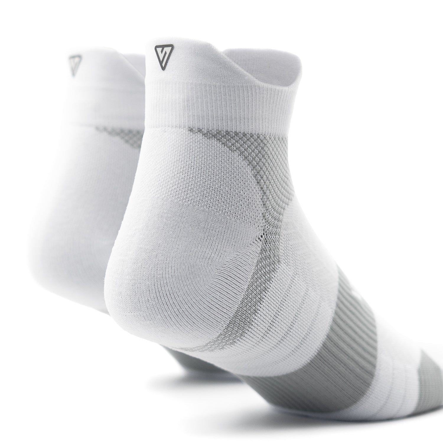 Cloud White Running Ankle Socks
