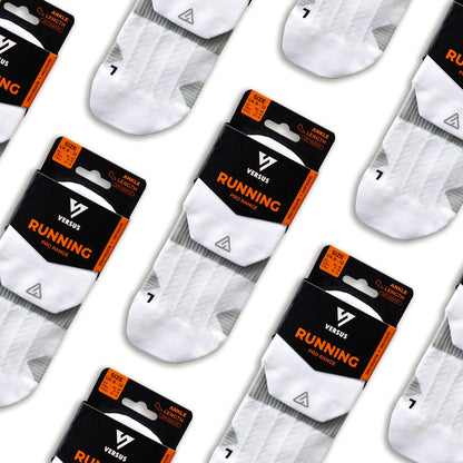 Cloud White Running Ankle Socks