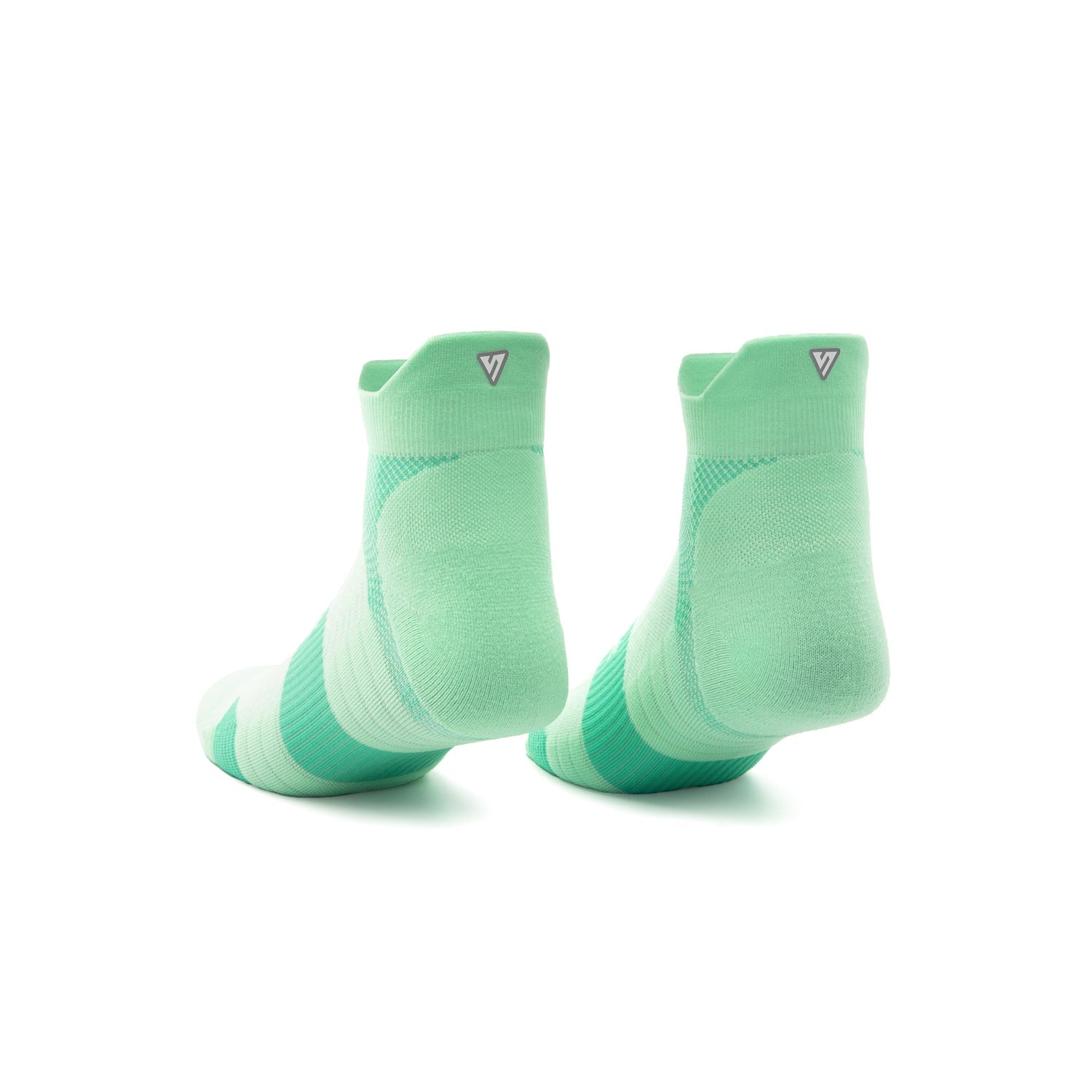 Mint Leaf Running Ankle Socks