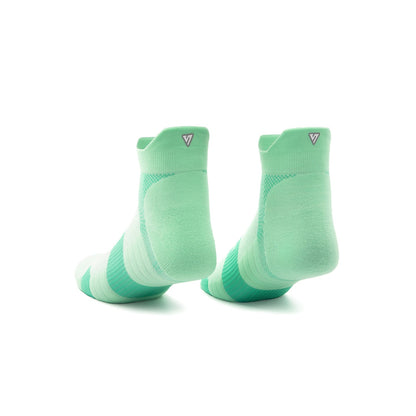 Mint Leaf Running Ankle Socks