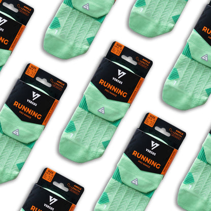 Mint Leaf Running Ankle Socks