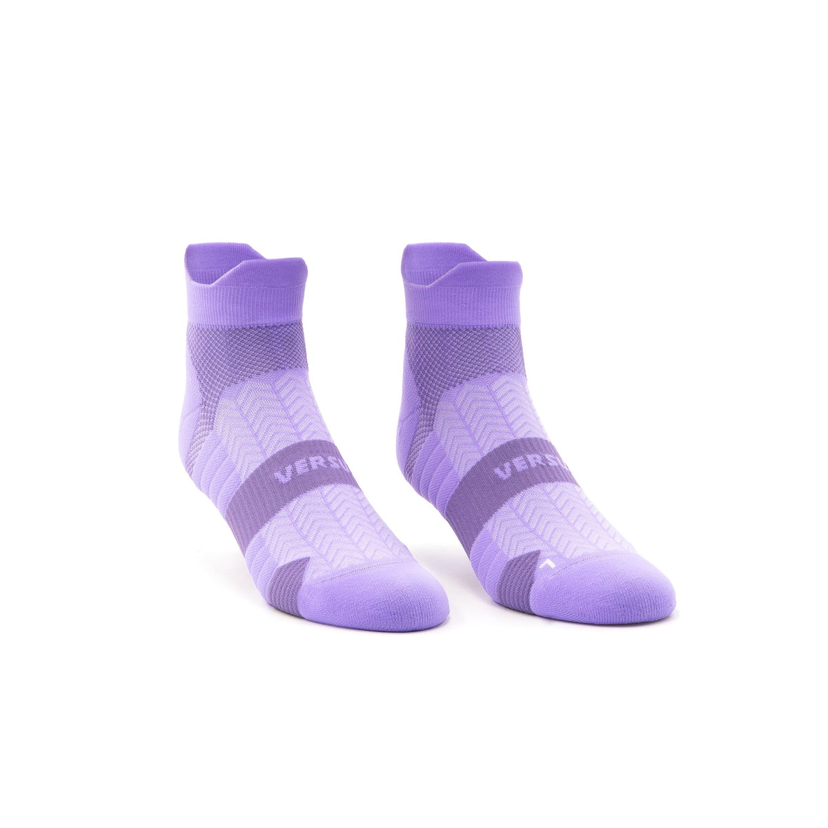 Purple Bloom Running Ankle Socks