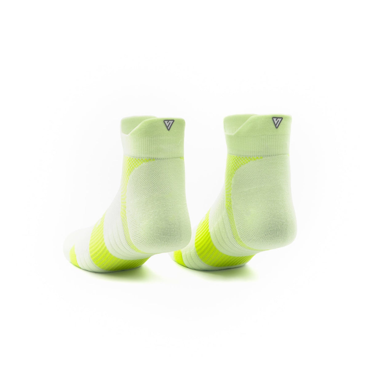 Sunny Lime Running Ankle Socks
