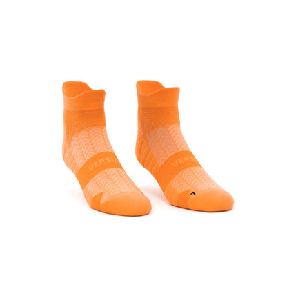 Tangerine Glow Running Ankle Socks