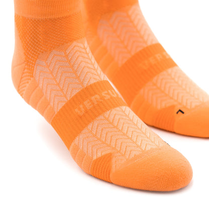 Tangerine Glow Running Ankle Socks