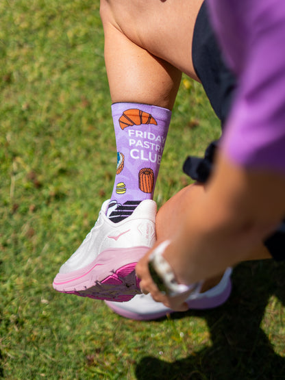Friday Pastry Club Active Crew Socks