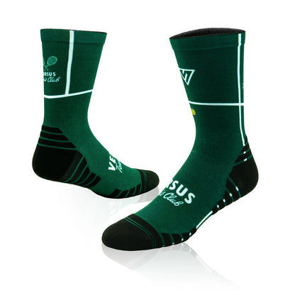 Retro Tennis Active Crew Socks