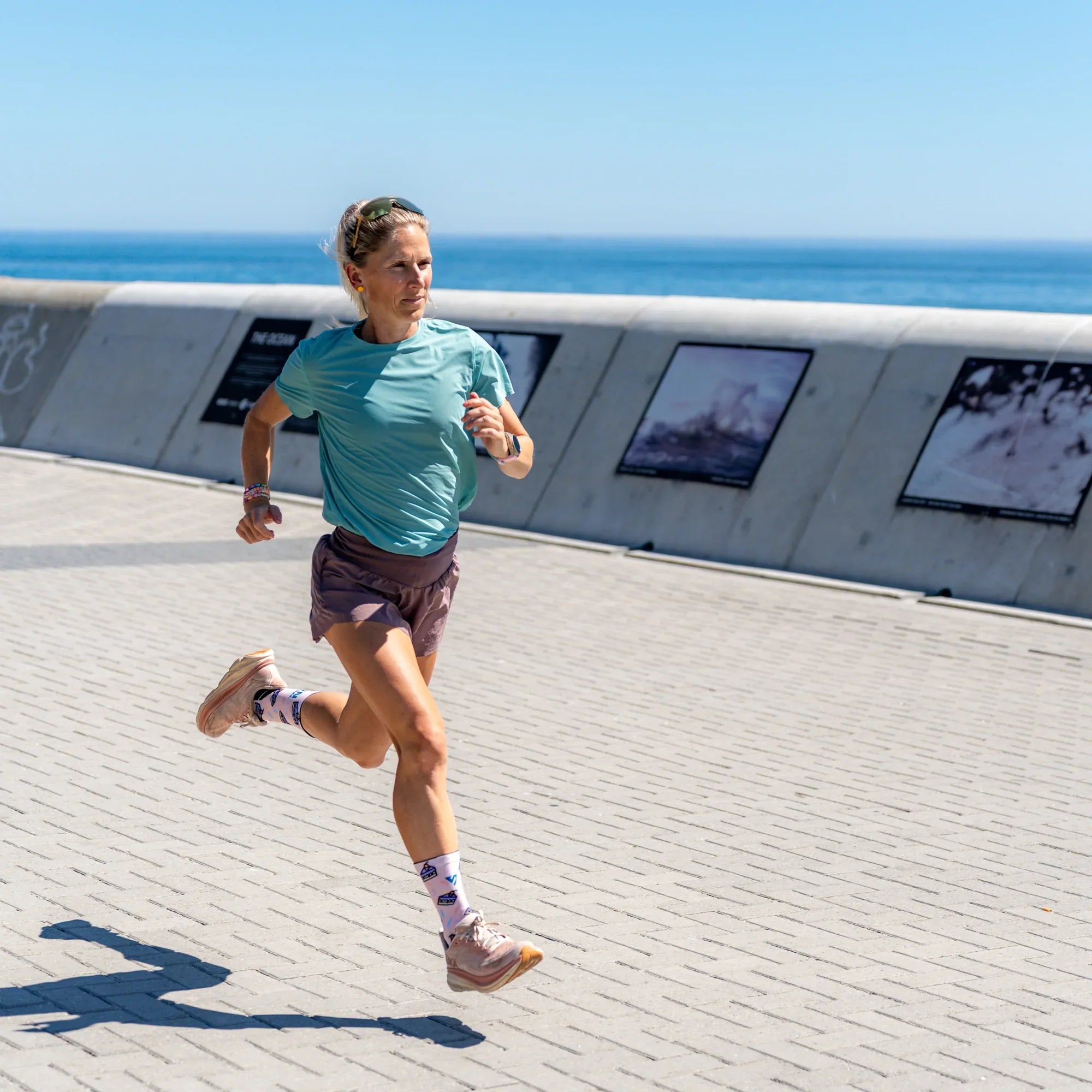 Run For Cake Active Crew Socks